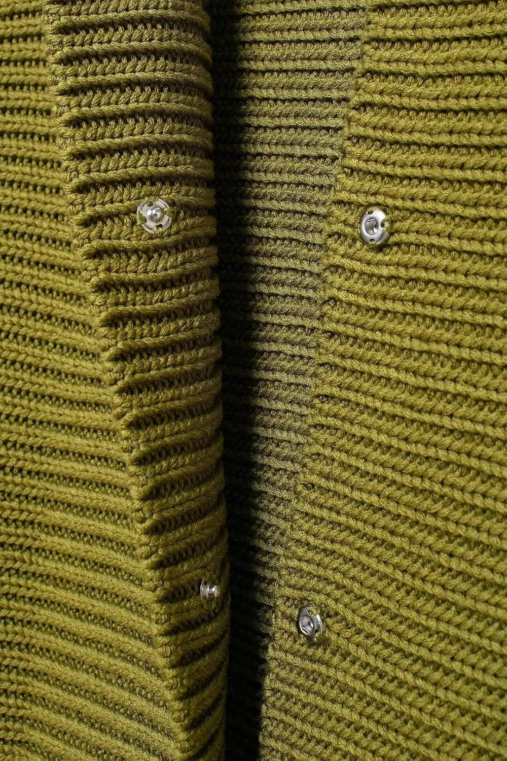 Button Up Cardigan Short Sleeve Cardigans for Women Chunky Knit Cardigan Olive Green Sweater Old Money