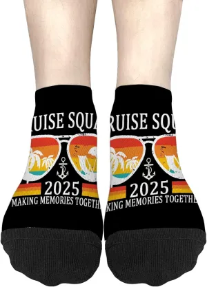 Cruise Squad 2025 Athletic Socks Women Casual Sock Women's