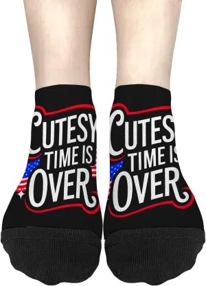 Cutesy Time Is Over Womens Socks No Show Athletic For Women Socks