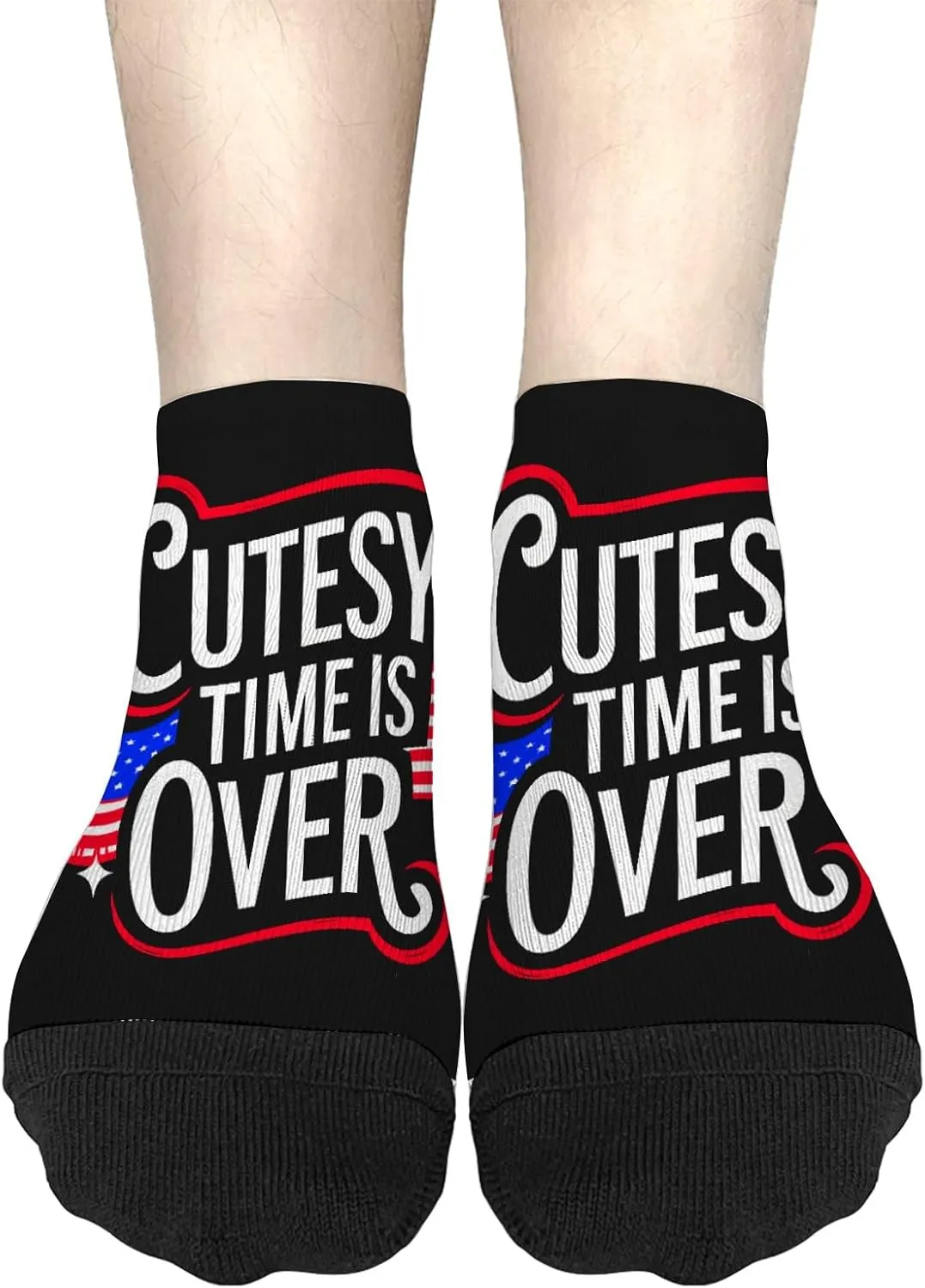 Cutesy Time Is Over Womens Socks No Show Athletic For Women Socks
