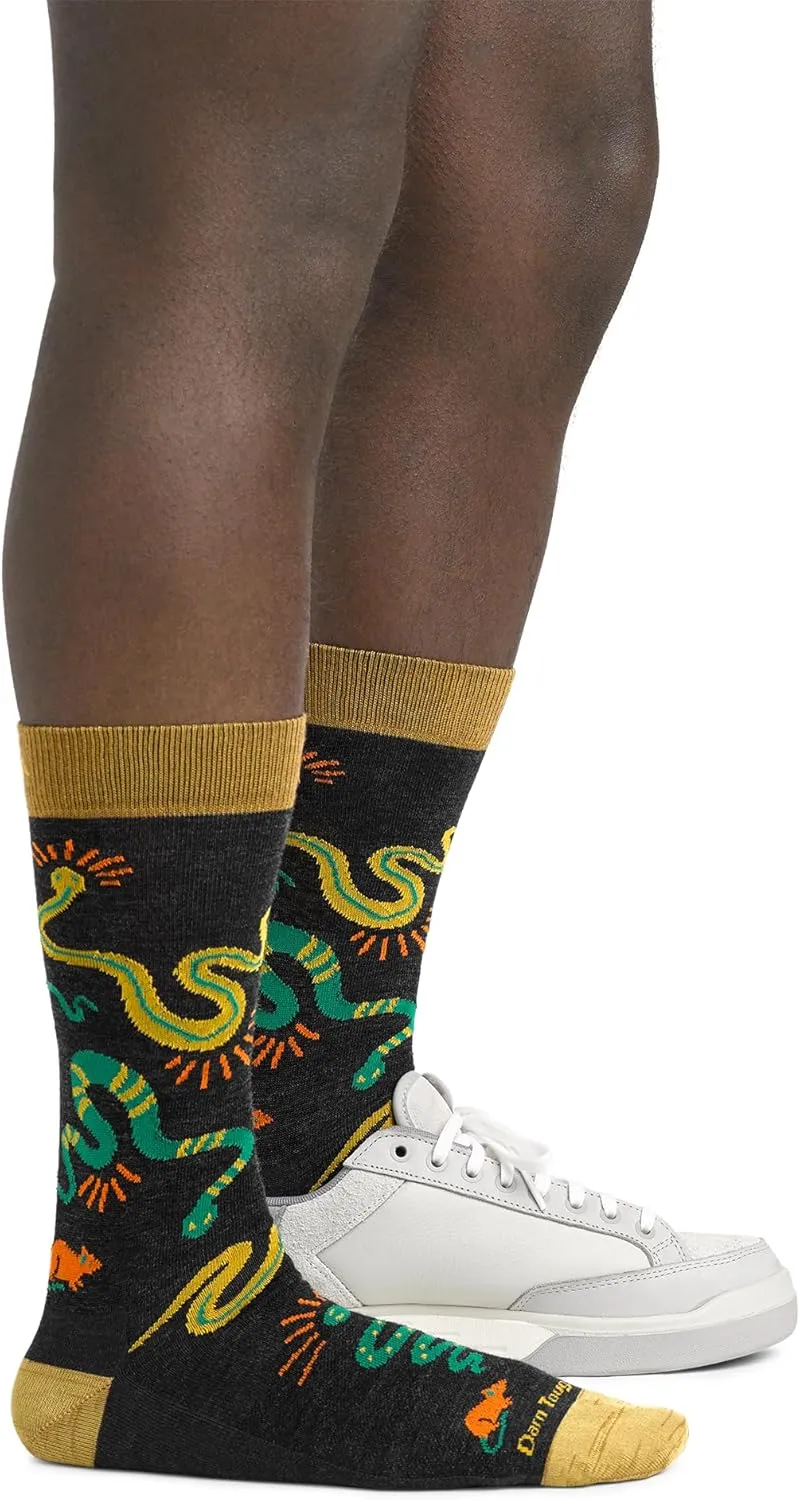 Darn Tough Vermont Men's Field Guide Crew Socks - Lightweight Crew Socks for Men, Comfort Fit Mens Sock, Style 6119