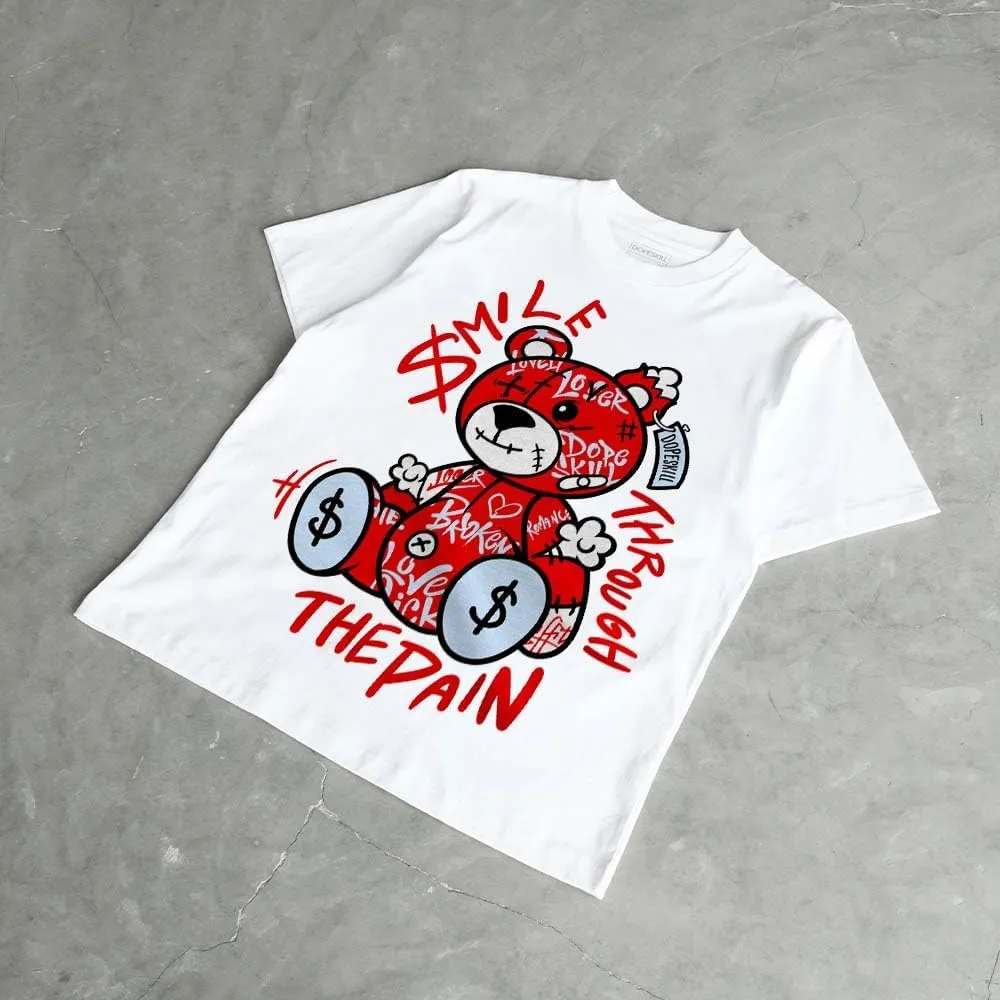 DopeSkill Graphic Tee Streetwear Hip Hop Hypebeast Street Style Unisex T-Shirt Sneaker Colour Matching Shirts Cute Bear