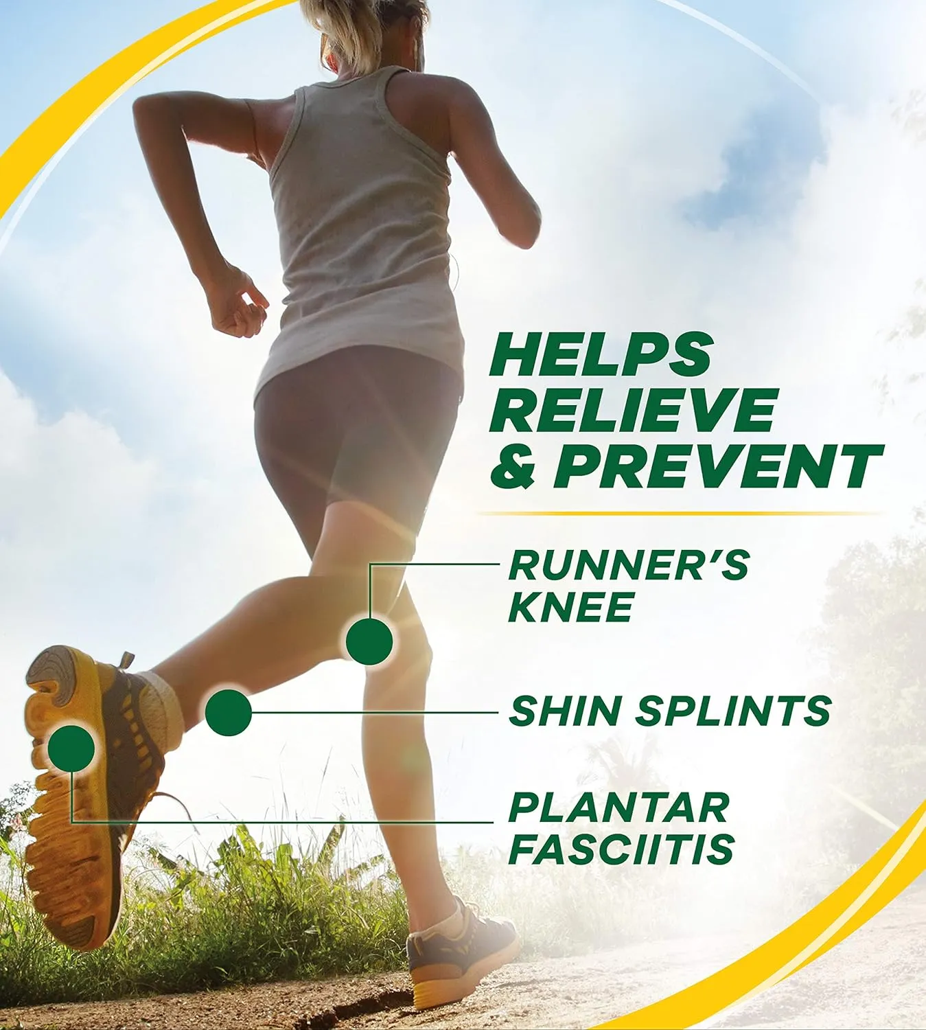 Dr. Scholl's Performance Sized to Fit Running Insoles for Men & Women // Help Prevent Plantar Fasciitis, Shin Splints and Runner’s Knee