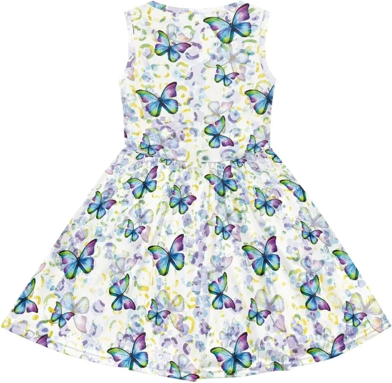 Dresses for Girls 2-14 Kids Summer Beach Sundress Casual Flared Skater Dress A Line School Party Dresses
