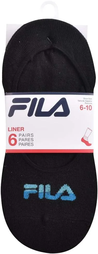 Fila Women's No Show Sneaker Liner Socks