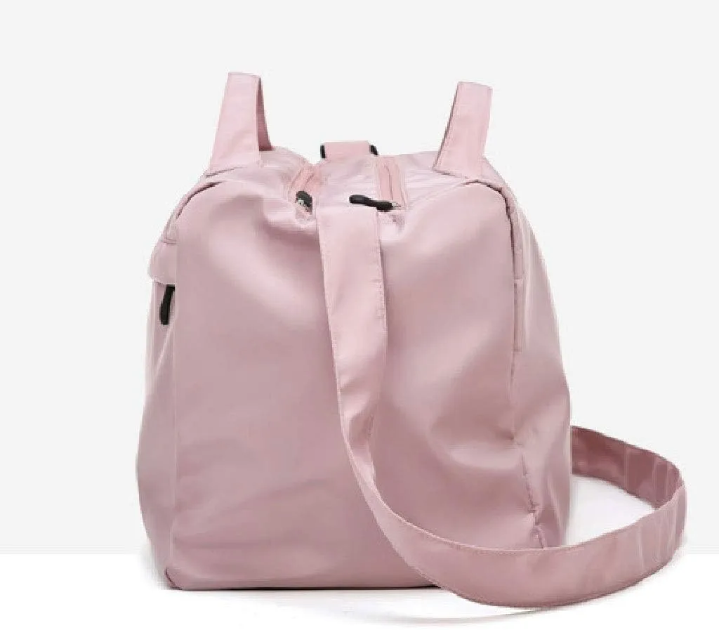 Foldable Luggage Checked Baggage Travel Bag Fitness Bag Travel Bag Fitness Bag Female Wet and Dry Separation