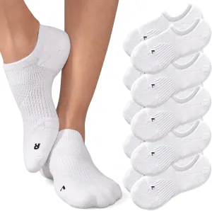 ForBaysy Low Cut No Show Socks Womens Athletic Cushioned Ankle Socks for Sneakers Invisible Sport Cotton Socks Multiple Pairs