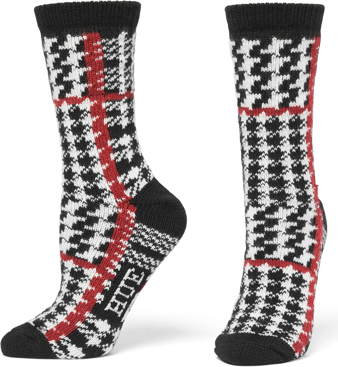 HUE Women's Crew Length Boot Socks, 2 Pair Pack