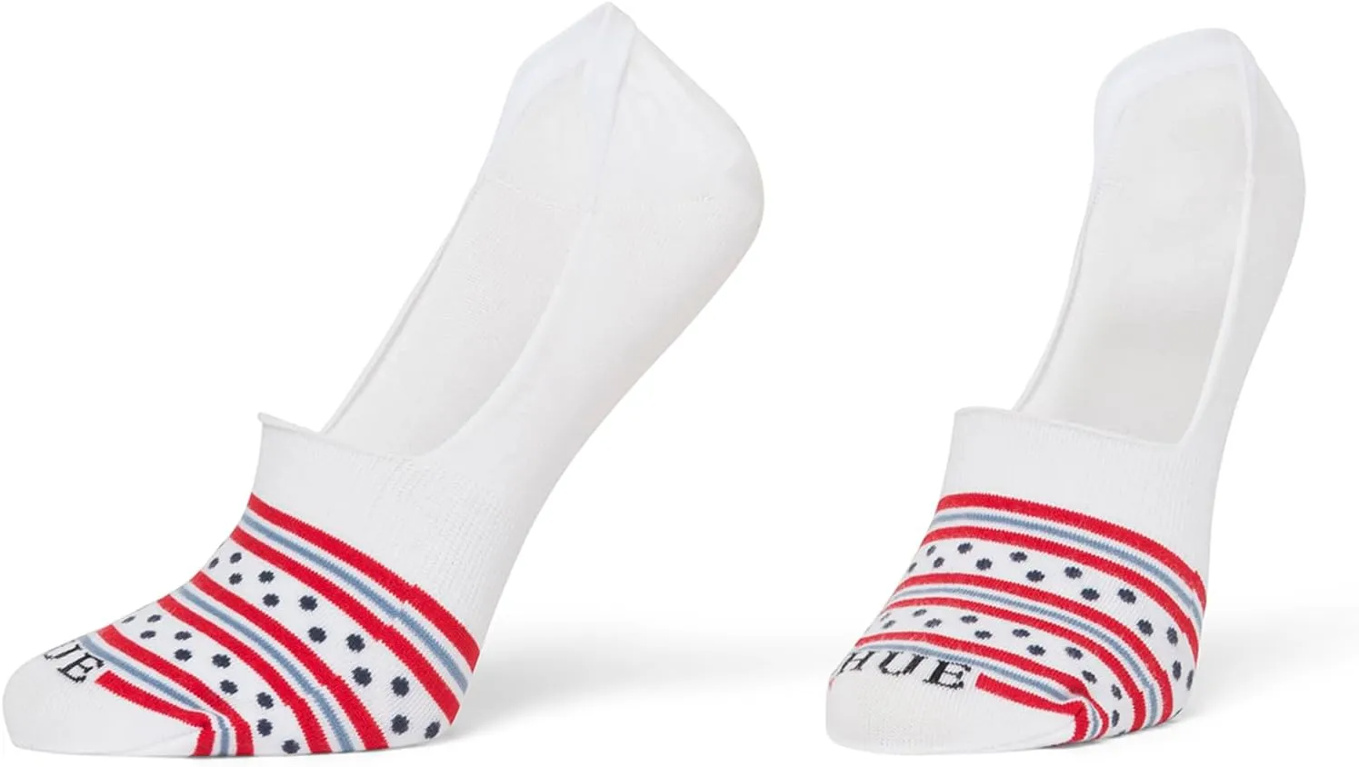 HUE Women's Sneaker Liner 4 Pair Value Pack