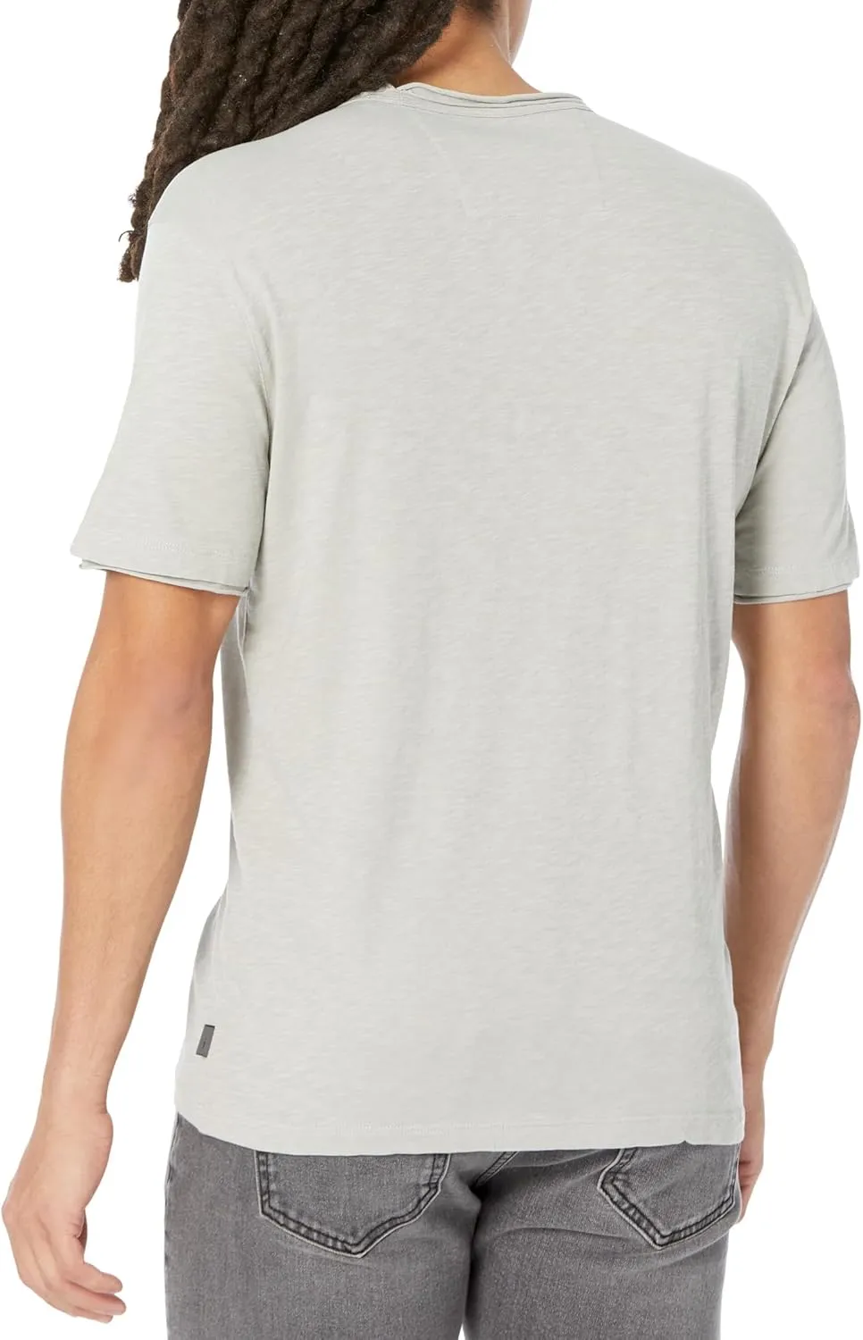 John Varvatos Men's Miles Short Sleeve Vee Neck