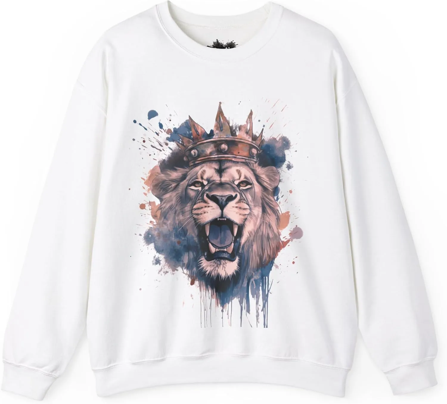 Lion Sweatshirt, Boyfriend Gift, Crewneck, Matching Sneaker Shirt, Dad Birthday, Unisex Jumper, Heavy Blend, Gift for Him