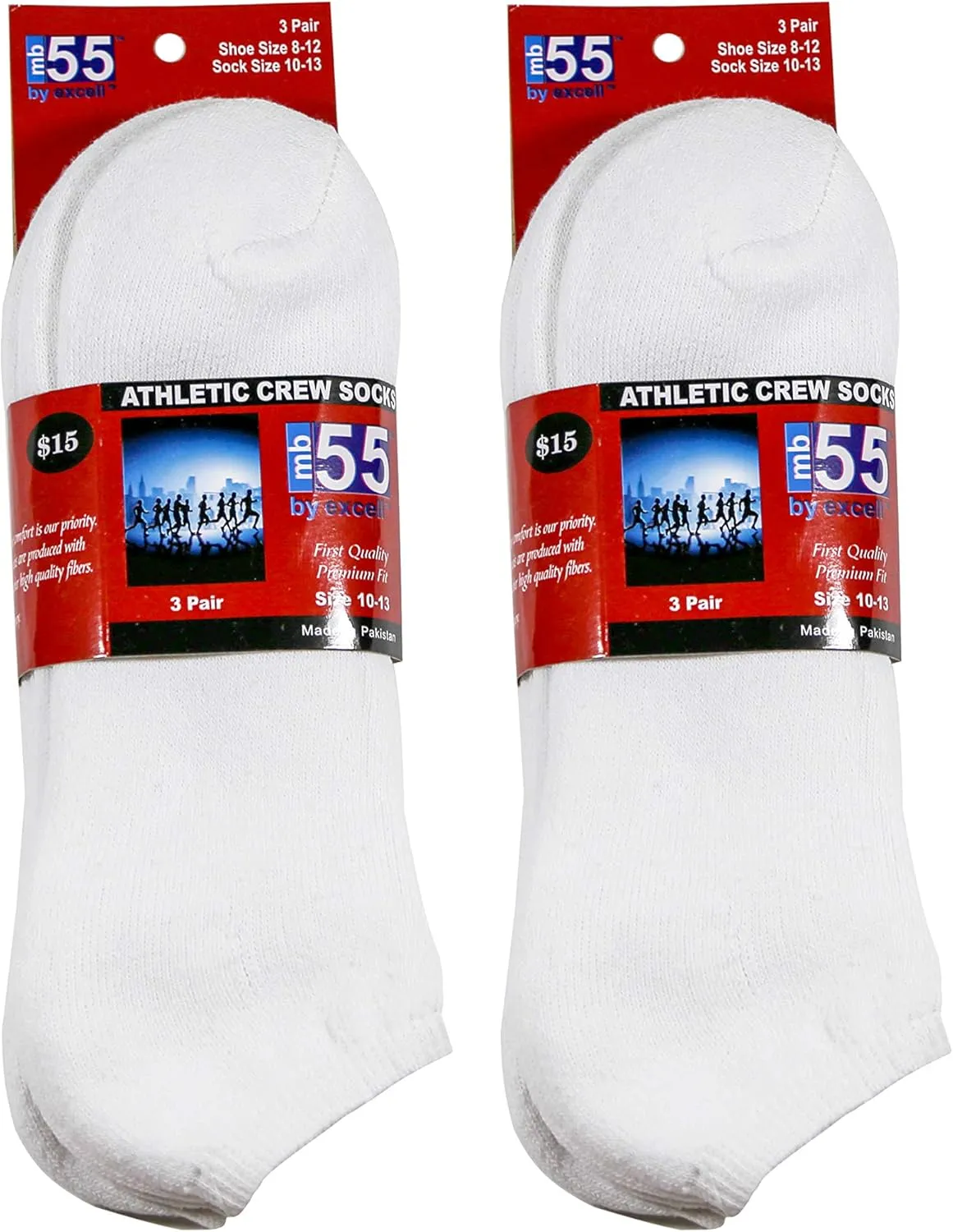 Men's and Women's Low Cut Socks Cotton No Show Ankle Athletic Sports Socks