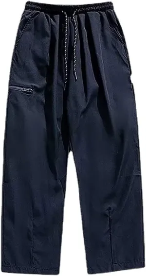 Mens Athletic Pants Durable Tapered Comfortable Utility Stretch Sweatpants Tactical Trousers Straight Leg Casual Pants