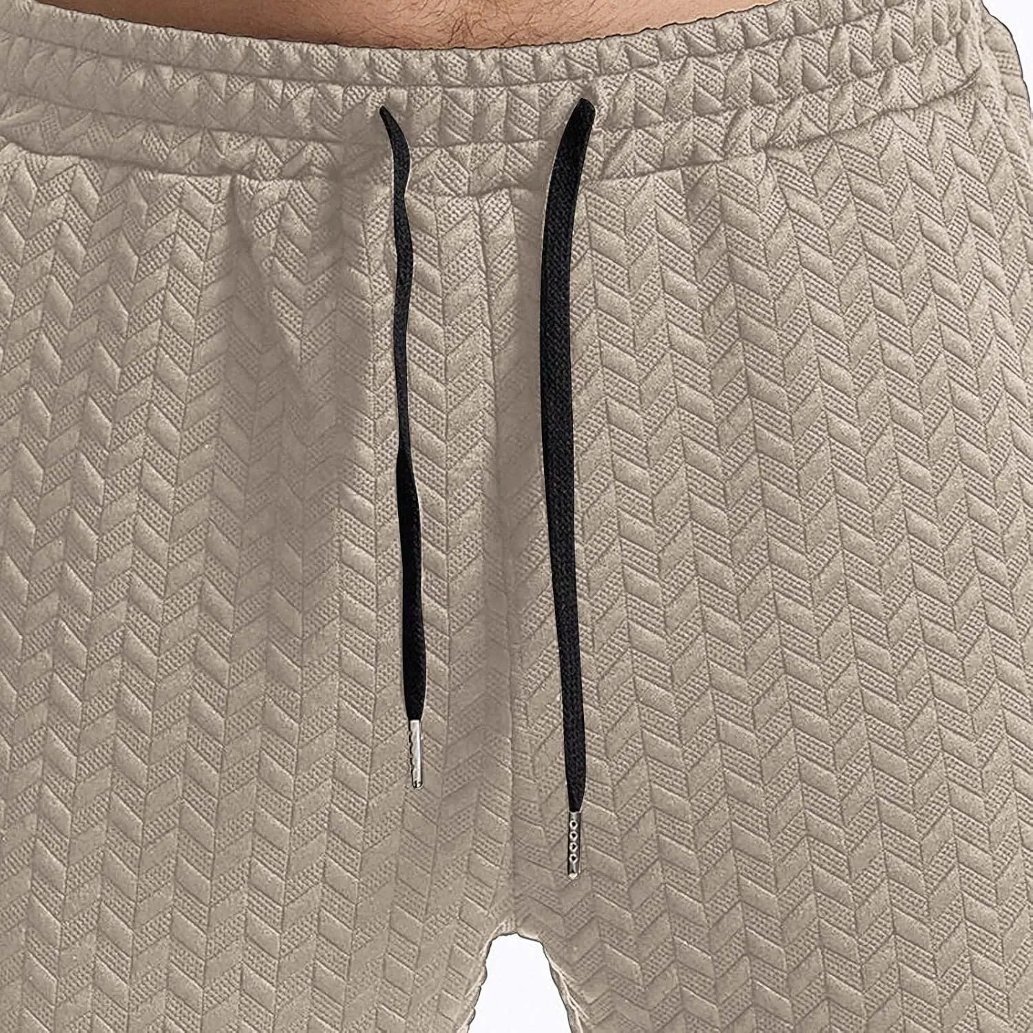 Mens Athletic Pants Lightweight Flex Tapered Drawstring Lounge Sweatpants Tactical Trousers Straight Leg Gym Pants