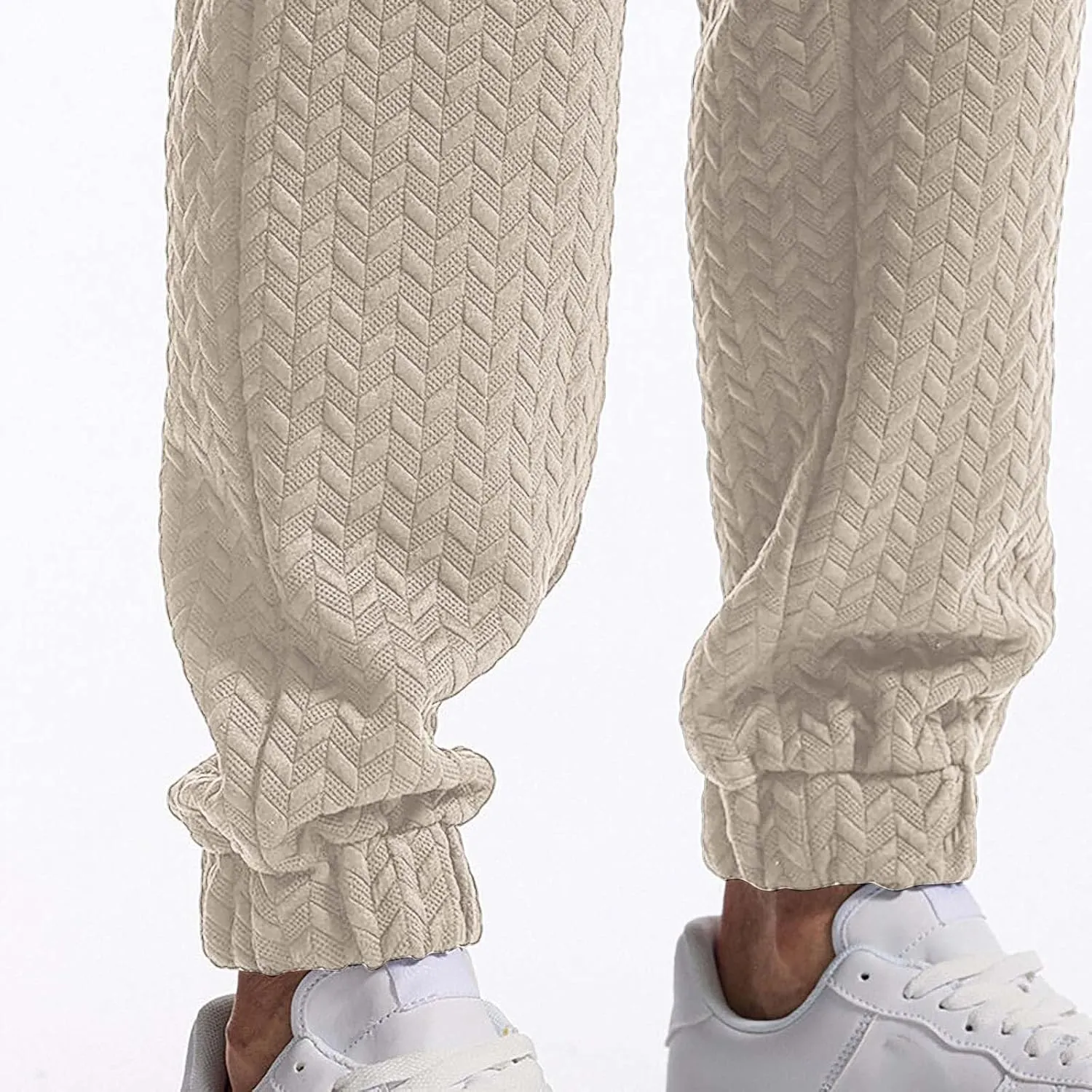 Mens Athletic Pants Lightweight Flex Tapered Drawstring Lounge Sweatpants Tactical Trousers Straight Leg Gym Pants