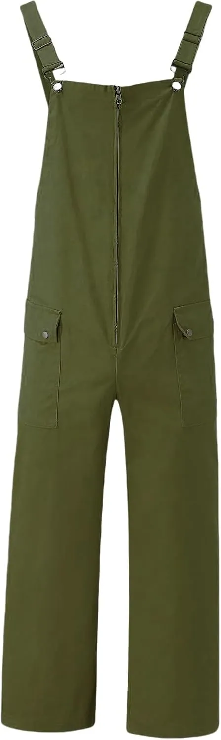 Mens Overalls Carpenter Stretch Durable Sweatpants Business Trousers Running Casual Coveralls with Pocket