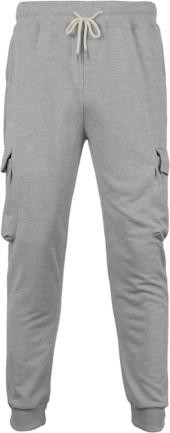 Mens Work Pants Lightweight Durable Stretch Loose Construction Sweatpants Travel Trousers Running Straight Leg Pants