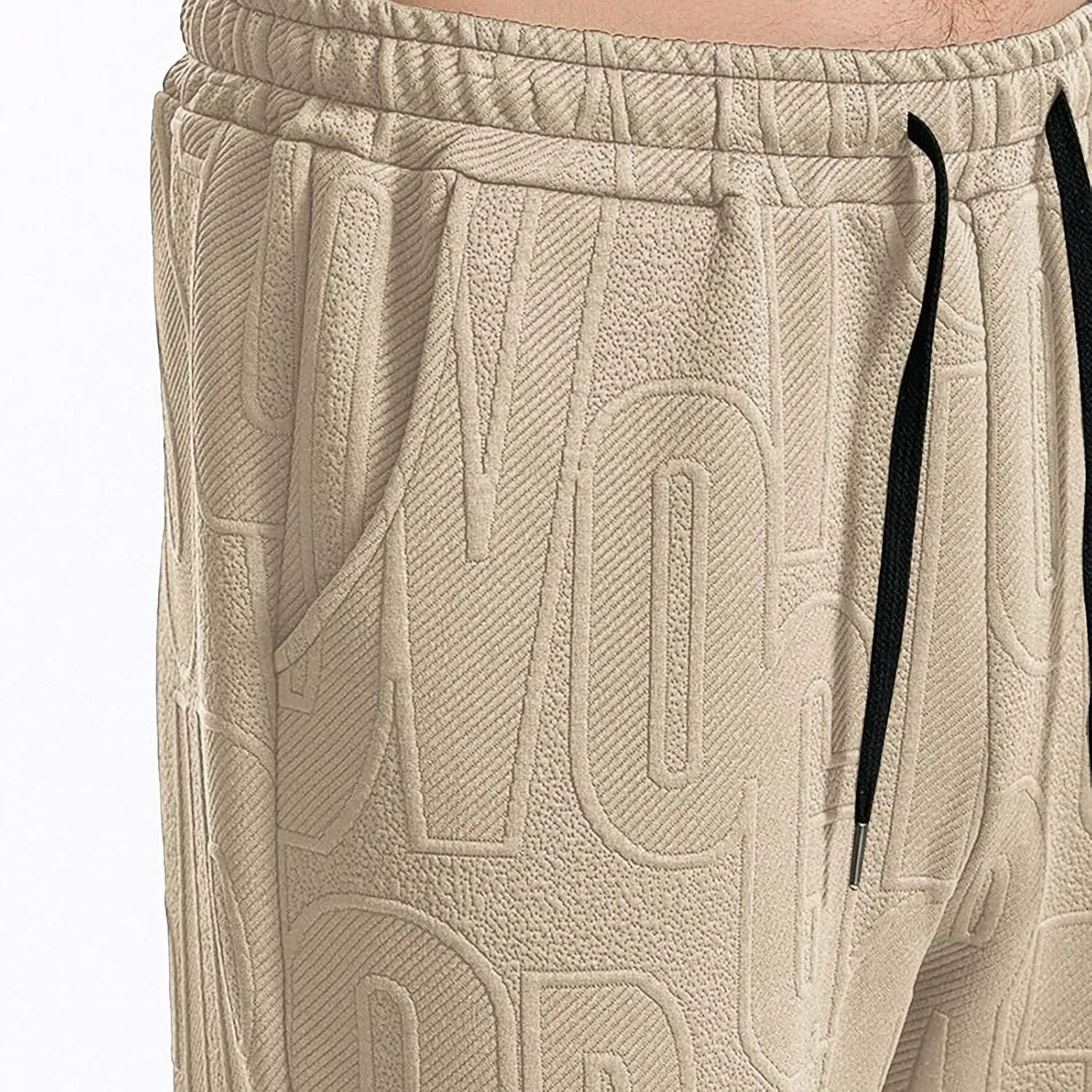 Mens Workout Pants Flex Elastic Waist Breathable Quick Dry Lounge Sweatpants Business Trousers Straight Leg Casual Pants