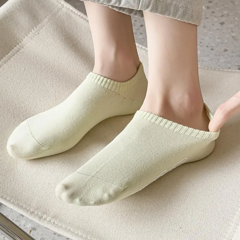 No Show Socks Womens Cushioned Low Cut Athletic Hidden Liner for Sneakers Ankle Invisible Running Socks 5 Pairs