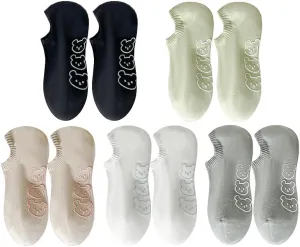 No Show Socks Womens Cushioned Low Cut Athletic Hidden Liner for Sneakers Ankle Invisible Running Socks 5 Pairs