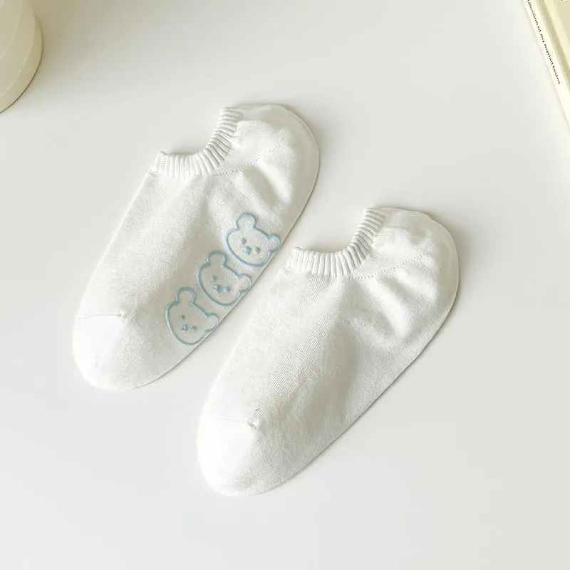 No Show Socks Womens Cushioned Low Cut Athletic Hidden Liner for Sneakers Ankle Invisible Running Socks 5 Pairs
