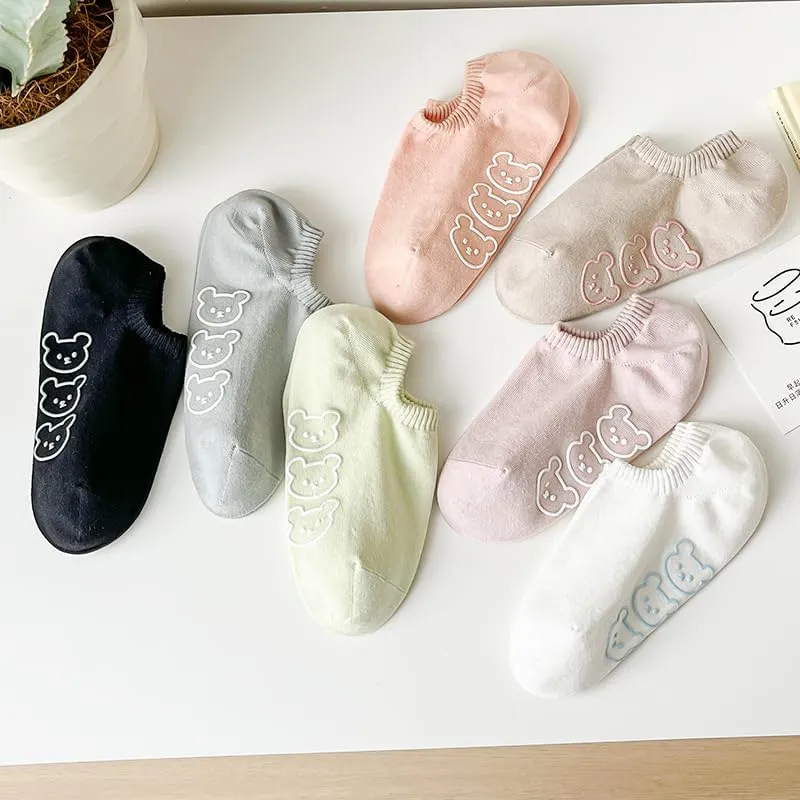 No Show Socks Womens Cushioned Low Cut Athletic Hidden Liner for Sneakers Ankle Invisible Running Socks 5 Pairs