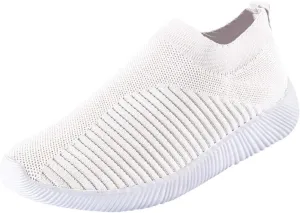 Running Shoes Women Sneakers Tennis Workout Walking Gym Lightweight Casual Shoes Women Loafer Shoes for Women Slip On Sneakers Women Arch Support