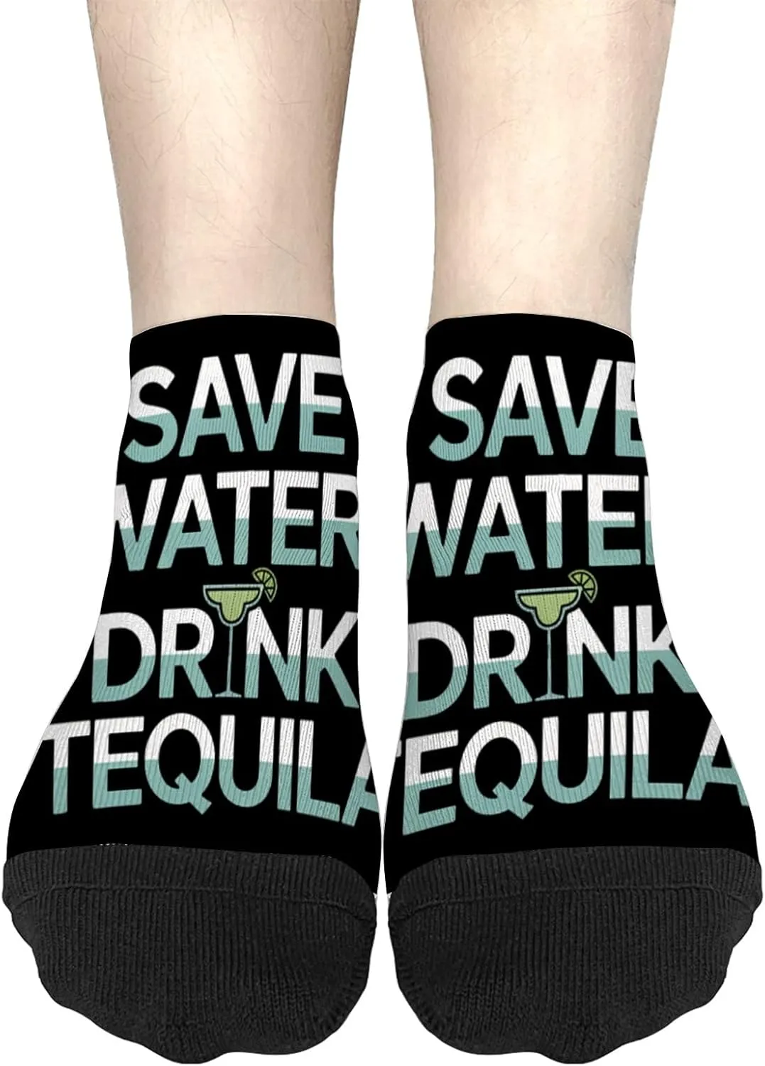 Save Water, Drink Tequila Crew Socks For Women Cotton Socks Men