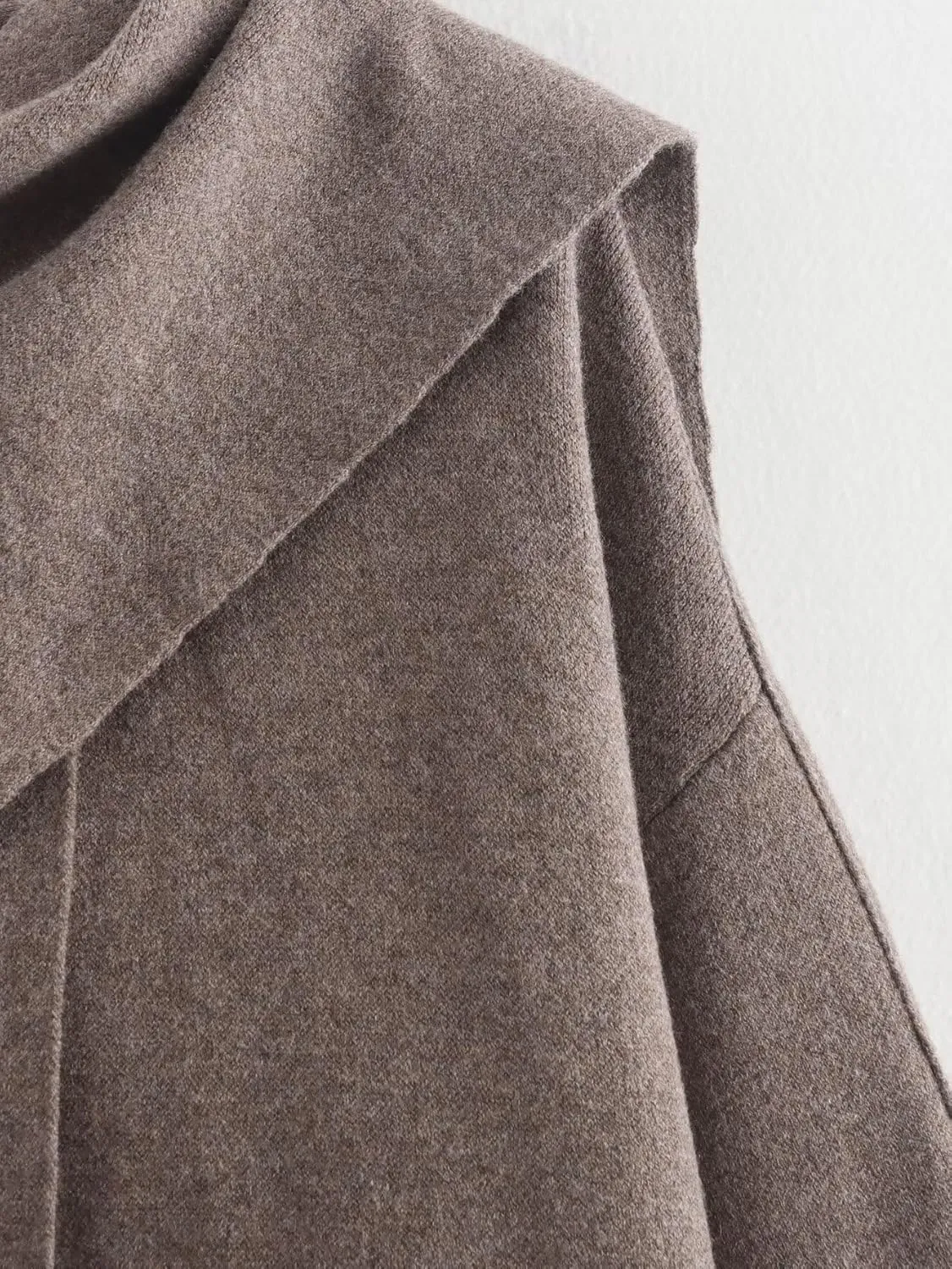 Scarf Coat Women Oversized Wool Blend Jacket Cape Coat Scarf Jacket Pea Coat Dressy Casual Winter Fashion
