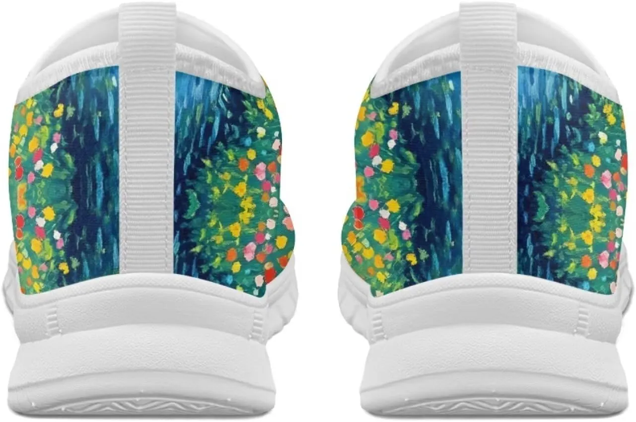 Slip On Sneakers for Women Soft Comfy Tennis Shoes Low Top Fashion Daily Ladies Walking Sneaker US 5-13