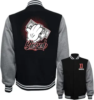 SNELOS Jacket to Match Jordan 11 Bred 2019 Match Jordan Jacket