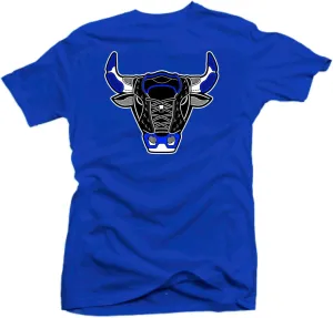 SNELOS Shirt to Match Jordan 5 Racer Blue Match Sneaker tee