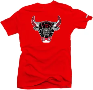 SNELOS Shirt to Match Jordan 9 Chile Red Match Sneaker Tee