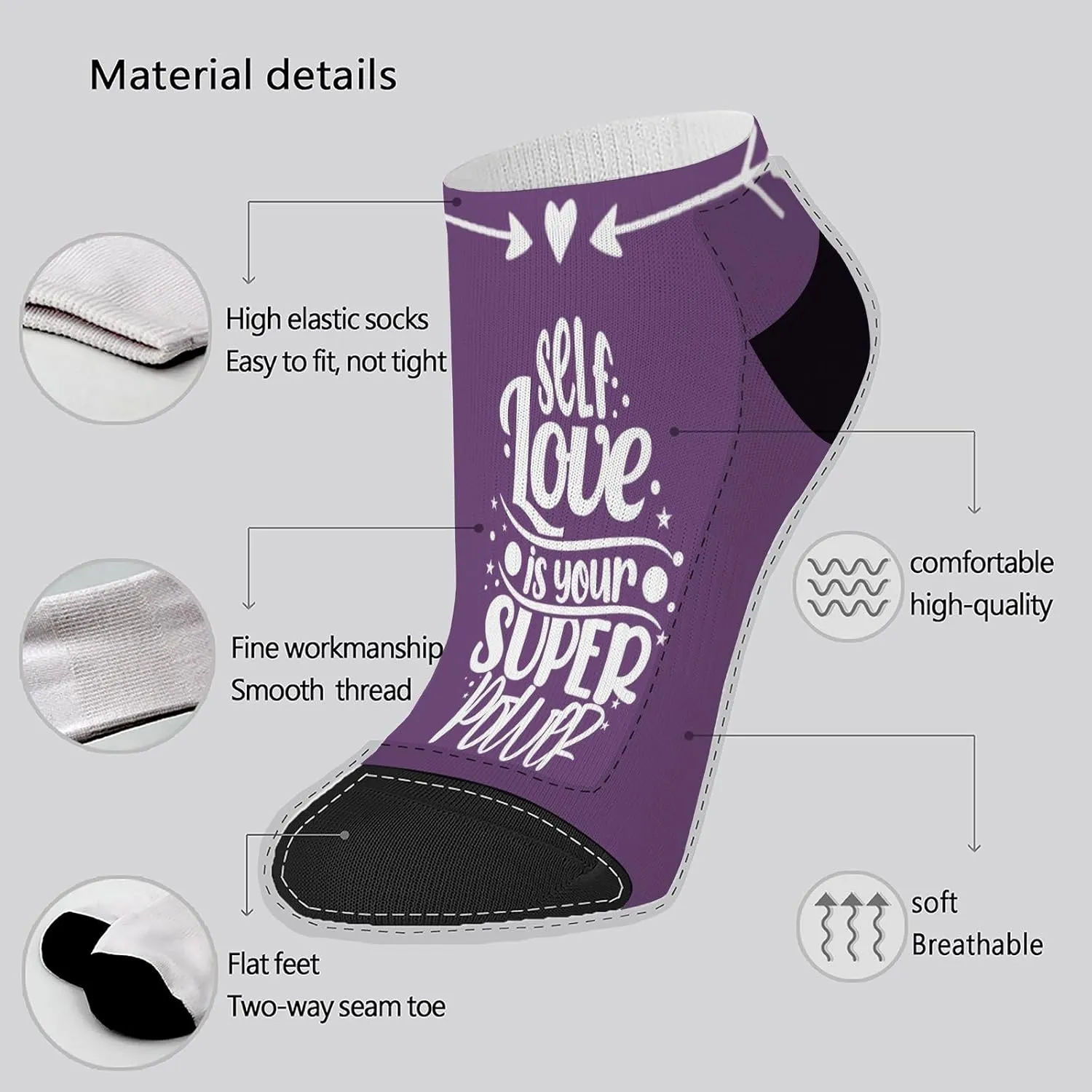 Sometimes Motivation Finds You Mens Socks Crew Crew Women Socks