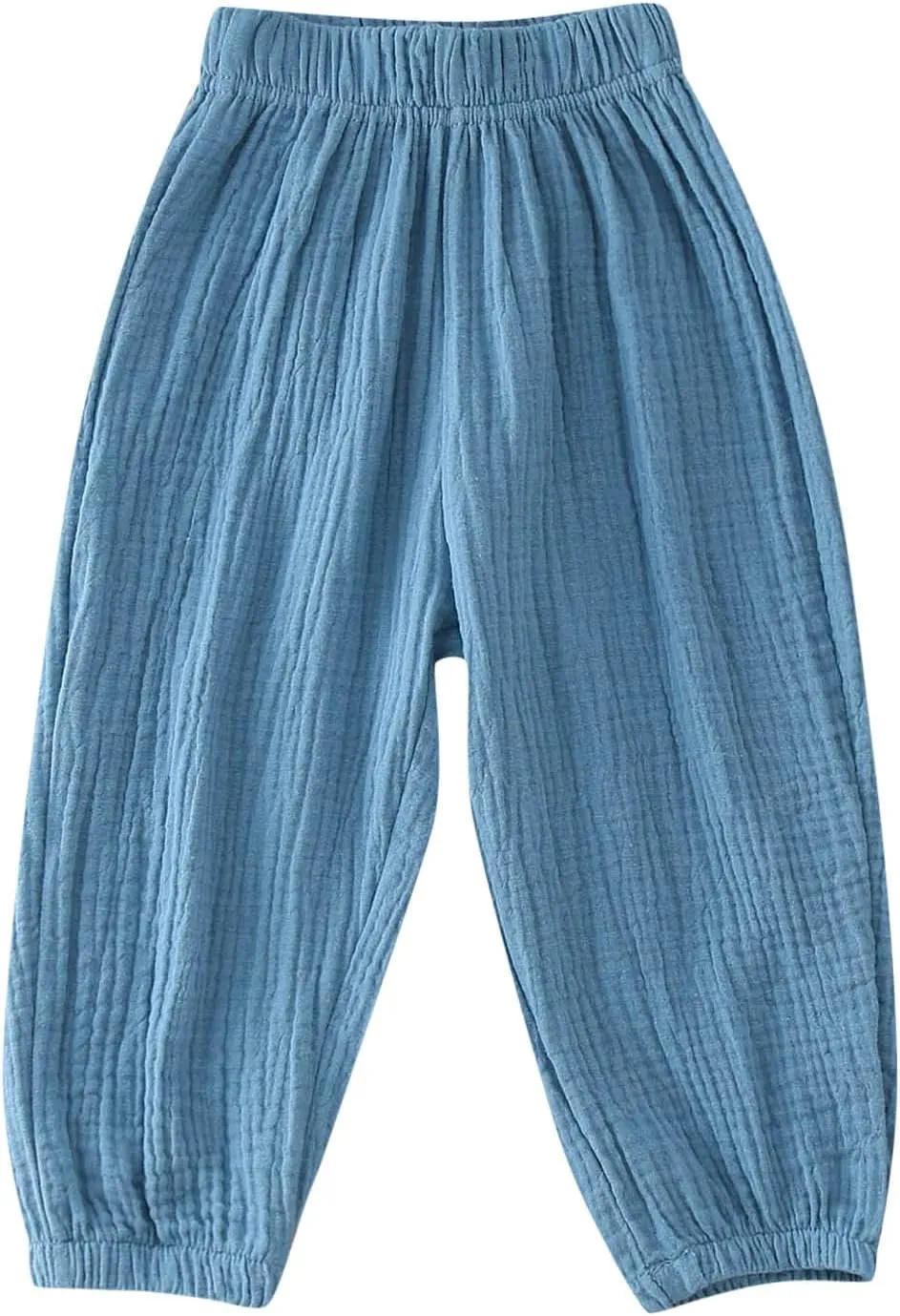 Toddler Girls Cotton Pants Elastic Waist Solid Color Bloomers Trousers Kids Casual Summer Jogging Sweatpants
