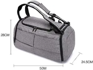 Travel Duffel Bag for Men and Women Multifunctional Fitness Bag with Shoe Compartment and Wet Pocket Lightweight Weekend Bag Water Resistant Multifunctional Pocket