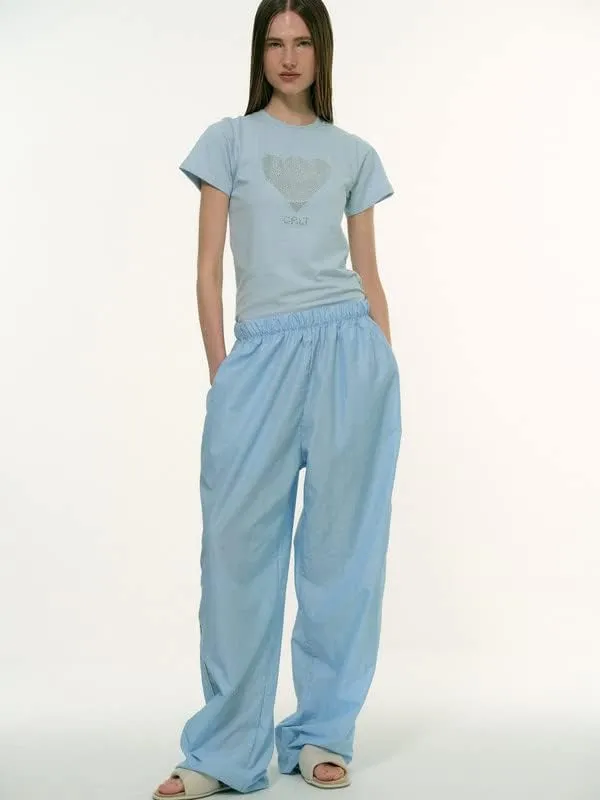 Women Y2K Star Print Sweatpants Low Waist Baggy Pants Straight Wide Leg Loose Jogger Trousers Hip Hop Pant Streetwear