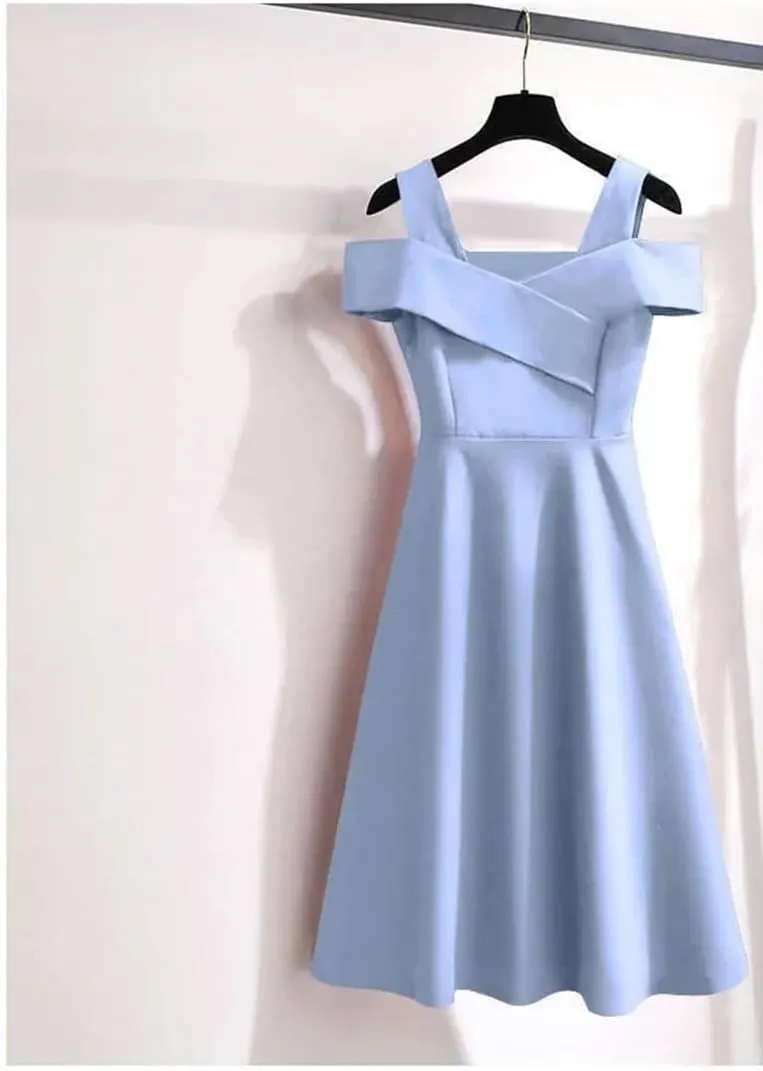 Women's Fashion O-Neck Dress Slim Dress Summer Comfortable Sleeveless Dresses