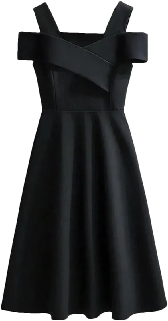 Women's Fashion O-Neck Dress Slim Dress Summer Comfortable Sleeveless Dresses