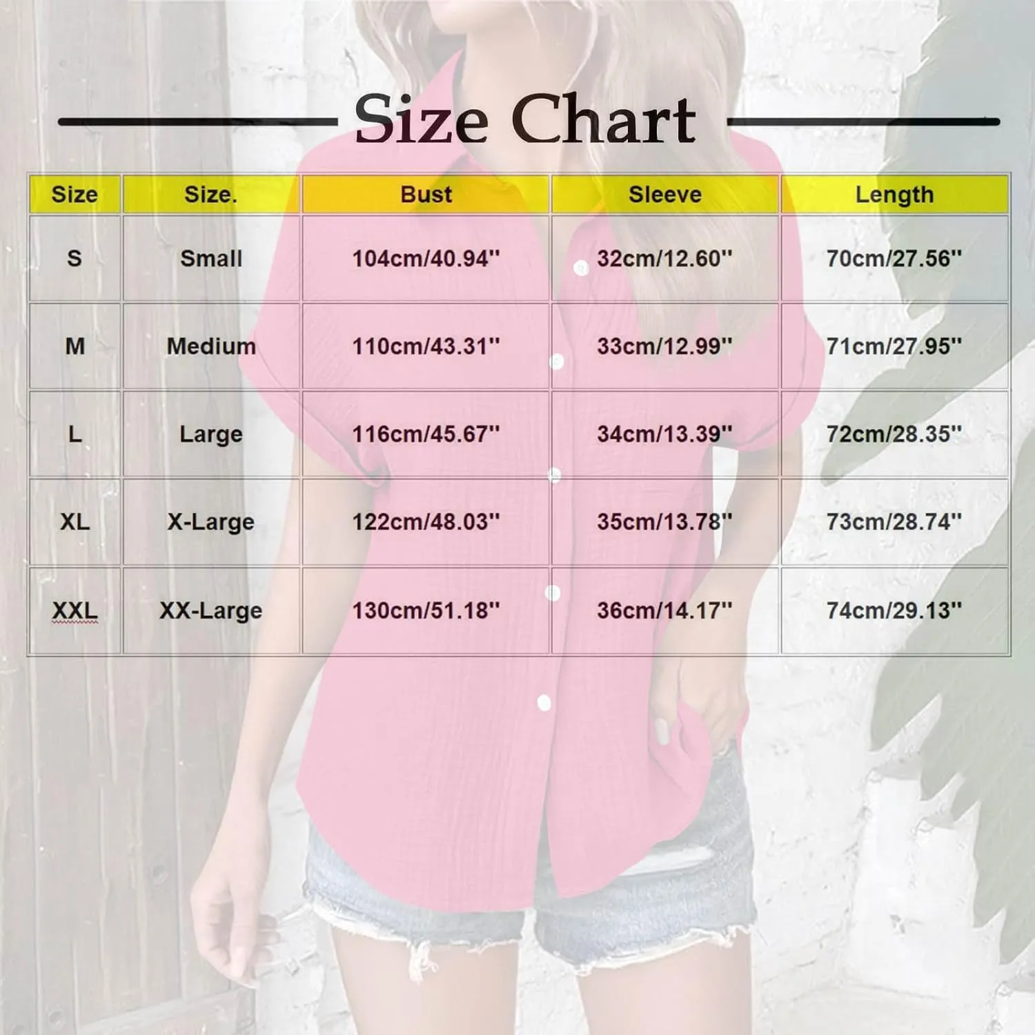 Womens Gauze Shirts Button Down Dress Shirts Casual Short Sleeve Textured Collared Summer Work Blouse Camping Clothes