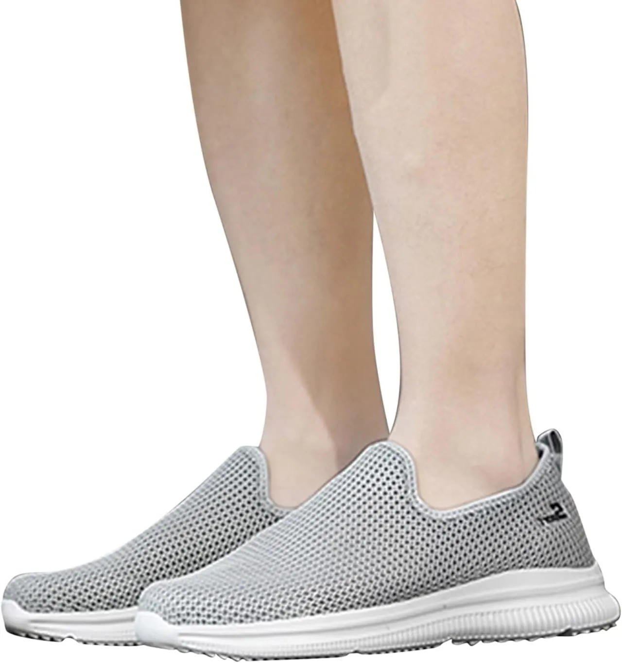 Women's Lightweight Slip On Walking Running Shoes Womens Running Shoes Winter Women Shoes Casual Casual Sneakers Steel Toe Tennis Shoe White Loafers