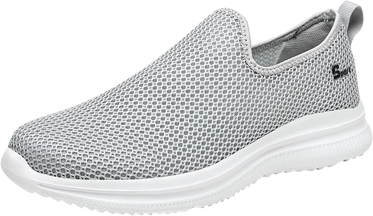 Women's Lightweight Slip On Walking Running Shoes Womens Running Shoes Winter Women Shoes Casual Casual Sneakers Steel Toe Tennis Shoe White Loafers