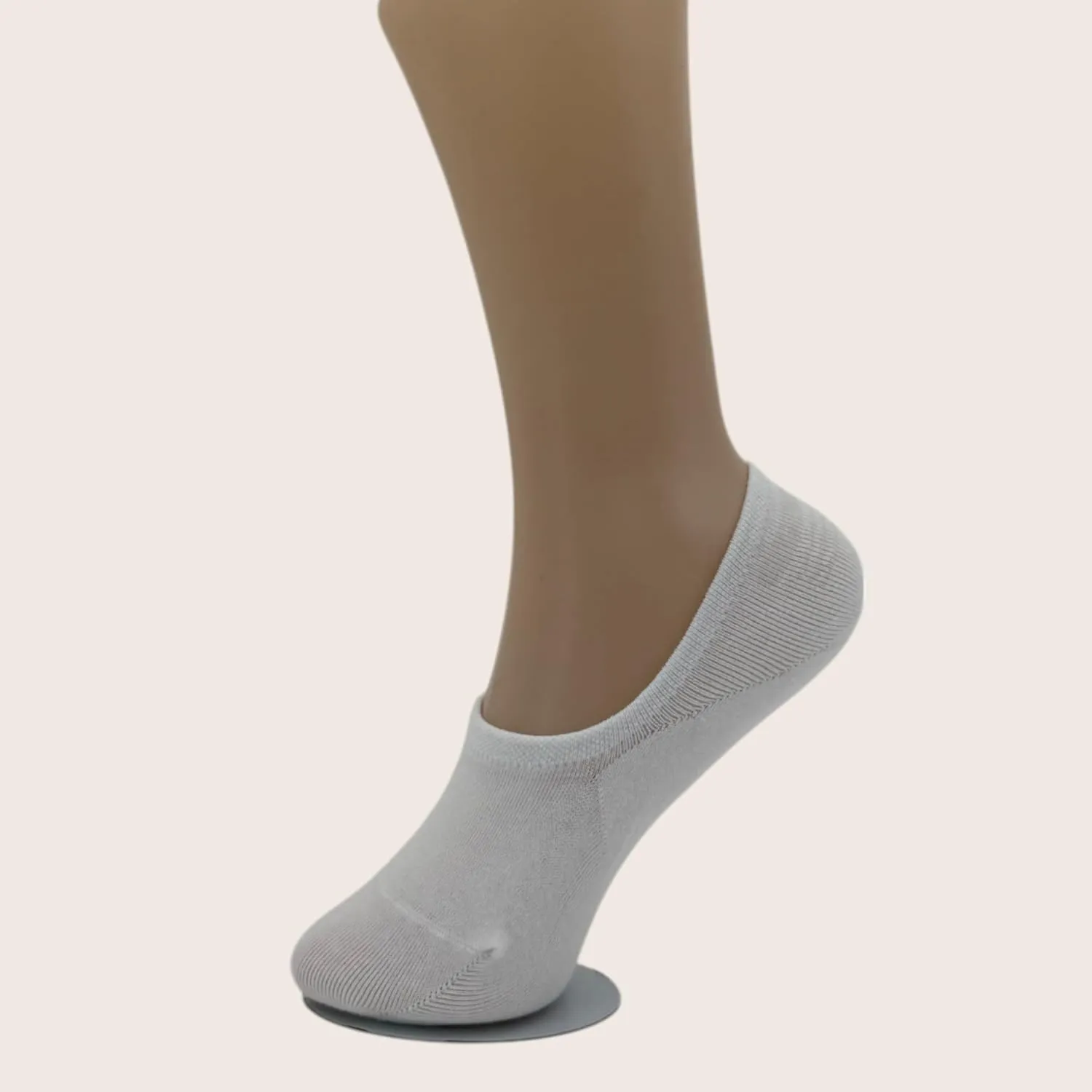 Womens No Show Socks  6-Pack Invisible, Non-Slip, Cotton Liner Socks for Sneakers, Loafers & Everyday Wear