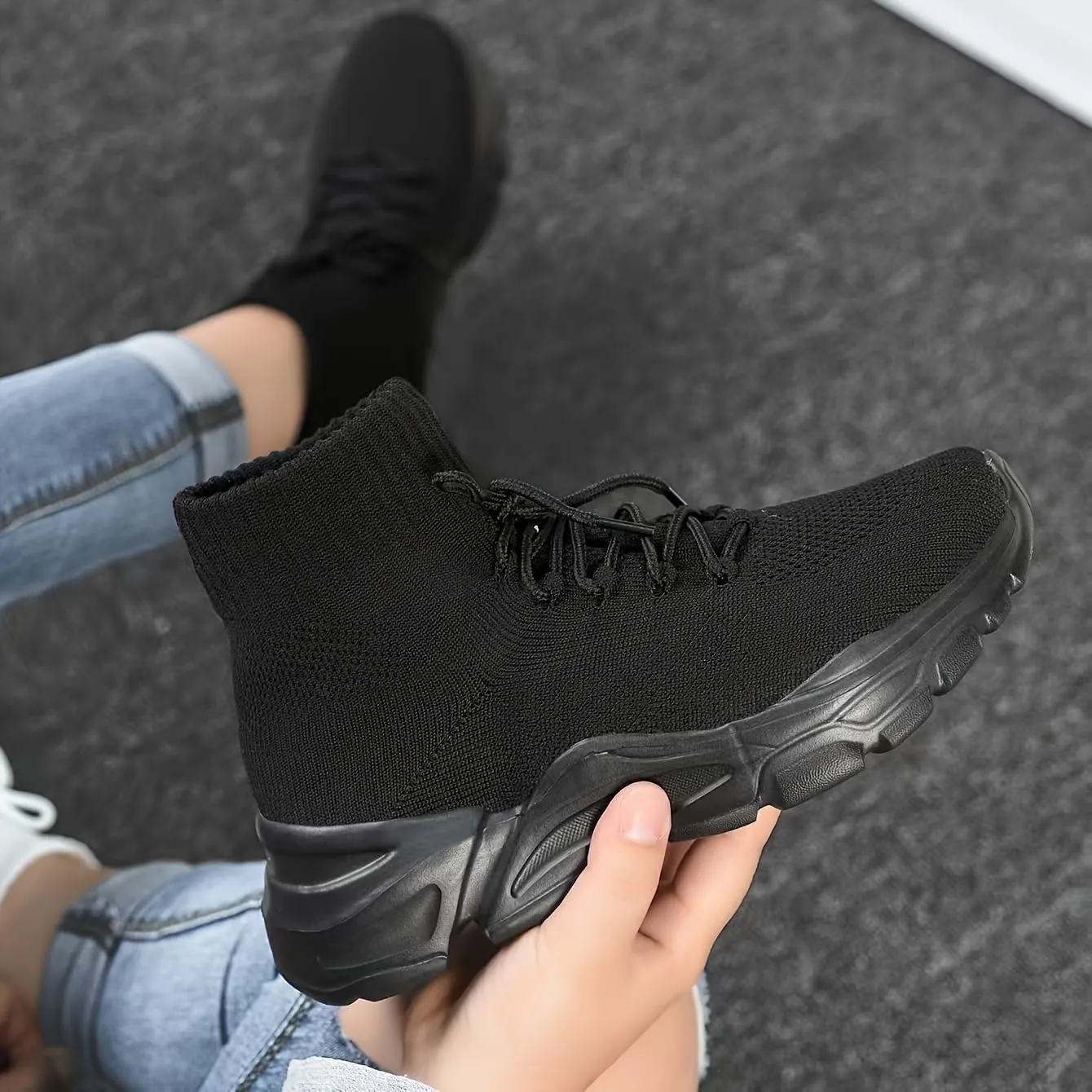 Women's Running Shoes Breathable Lightweight Comfortable Ultralight Fashion Sneakers Non-Slip Support Walking Shoes Walking Gym Workout Casual Shoes