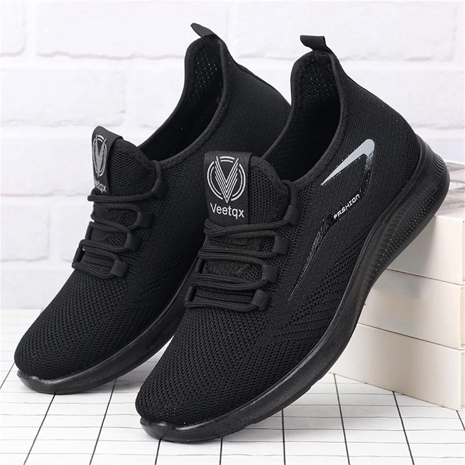 Women's Slip on Sneakers Shoes Woven Orthopedic Running Shoes for Men Lightweight Woman Shoes Casual Walking Sneakers Platform Tennis Shoe Loafers Dress Shoe