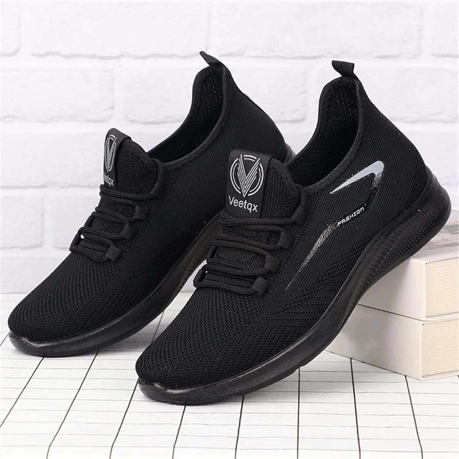 Women's Slip on Sneakers Shoes Woven Orthopedic Running Shoes for Men Lightweight Woman Shoes Casual Walking Sneakers Platform Tennis Shoe Loafers Dress Shoe
