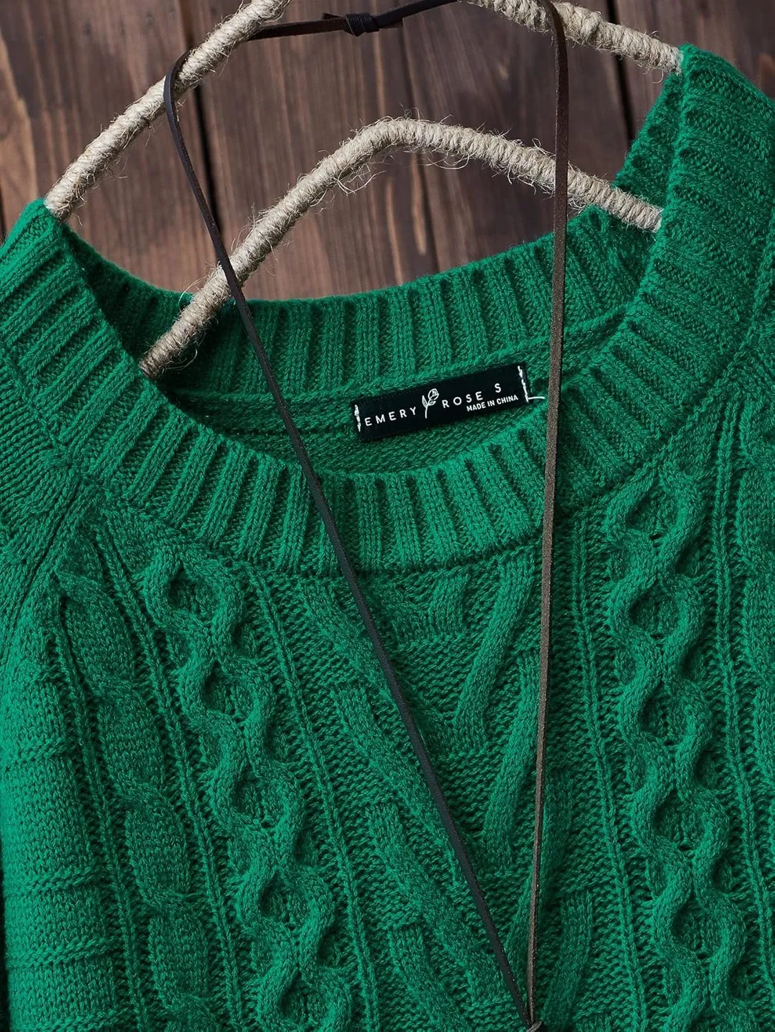 Women's Sweater Cable Knit Raglan Sleeve Sweater Sweater for Women