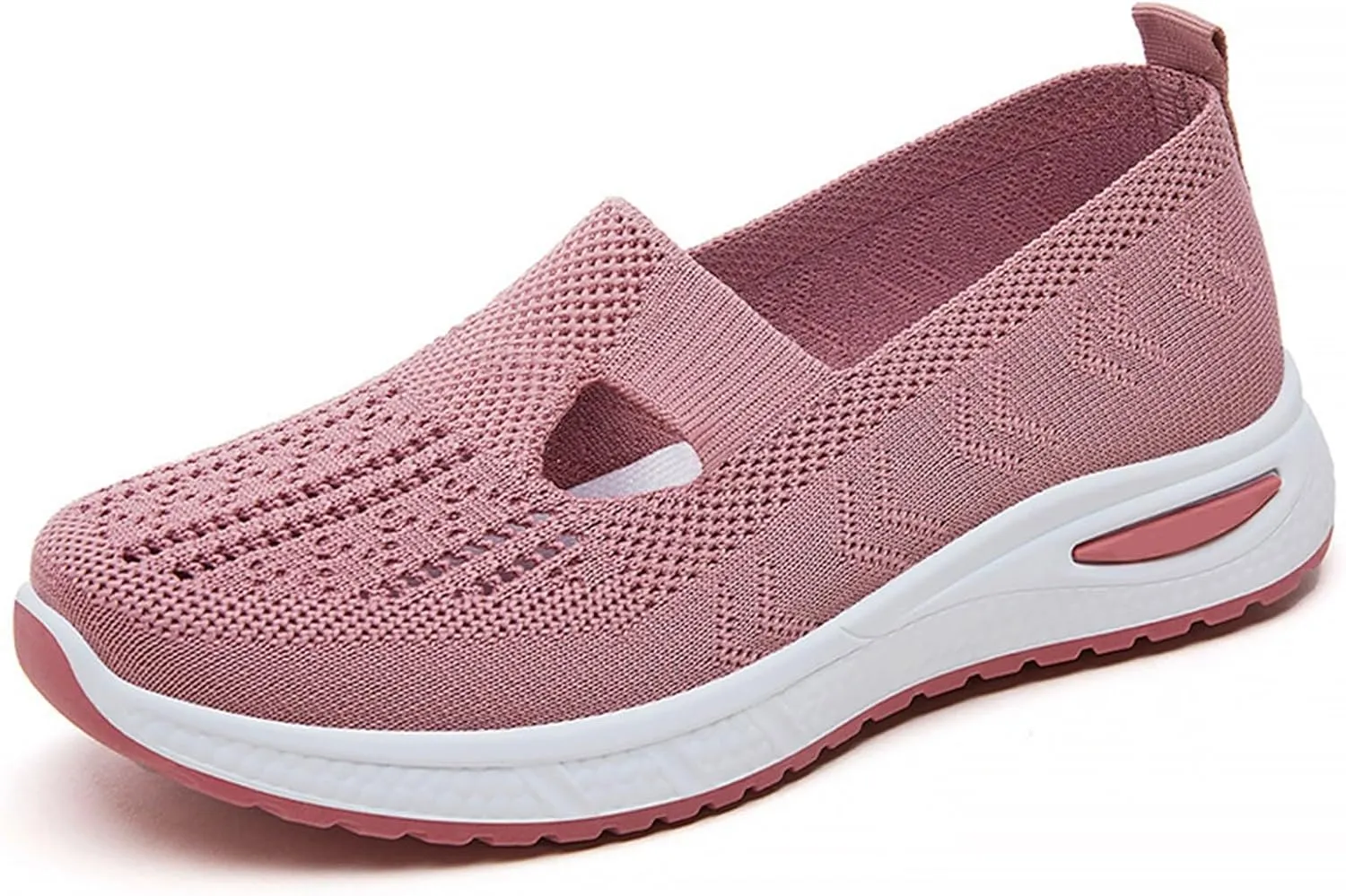 Women's Woven Orthopedic Breathable Soft Shoes Tennis Shoes Men Sports Casual Shoes Trendy High Top Sneakers Slip On Tennis Shoe Cross Trainer Shoe