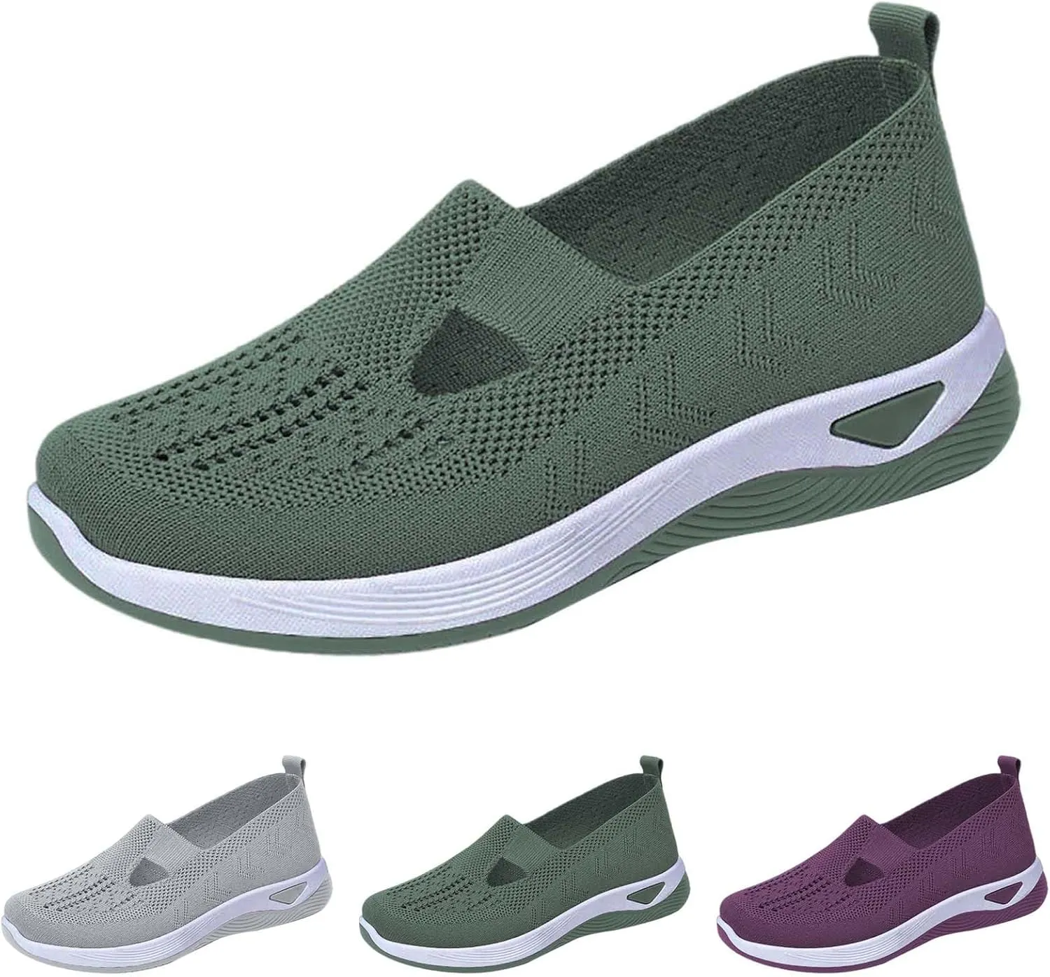 Women's Woven Orthopedic Breathable Soft Shoes Tennis Shoes Men Winter Casual Dress Shoes Women's Fashion Sneakers Brown Tennis Shoe Trainers Shoe