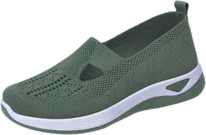 Women's Woven Orthopedic Breathable Soft Shoes Tennis Shoes Men Winter Casual Dress Shoes Women's Fashion Sneakers Brown Tennis Shoe Trainers Shoe